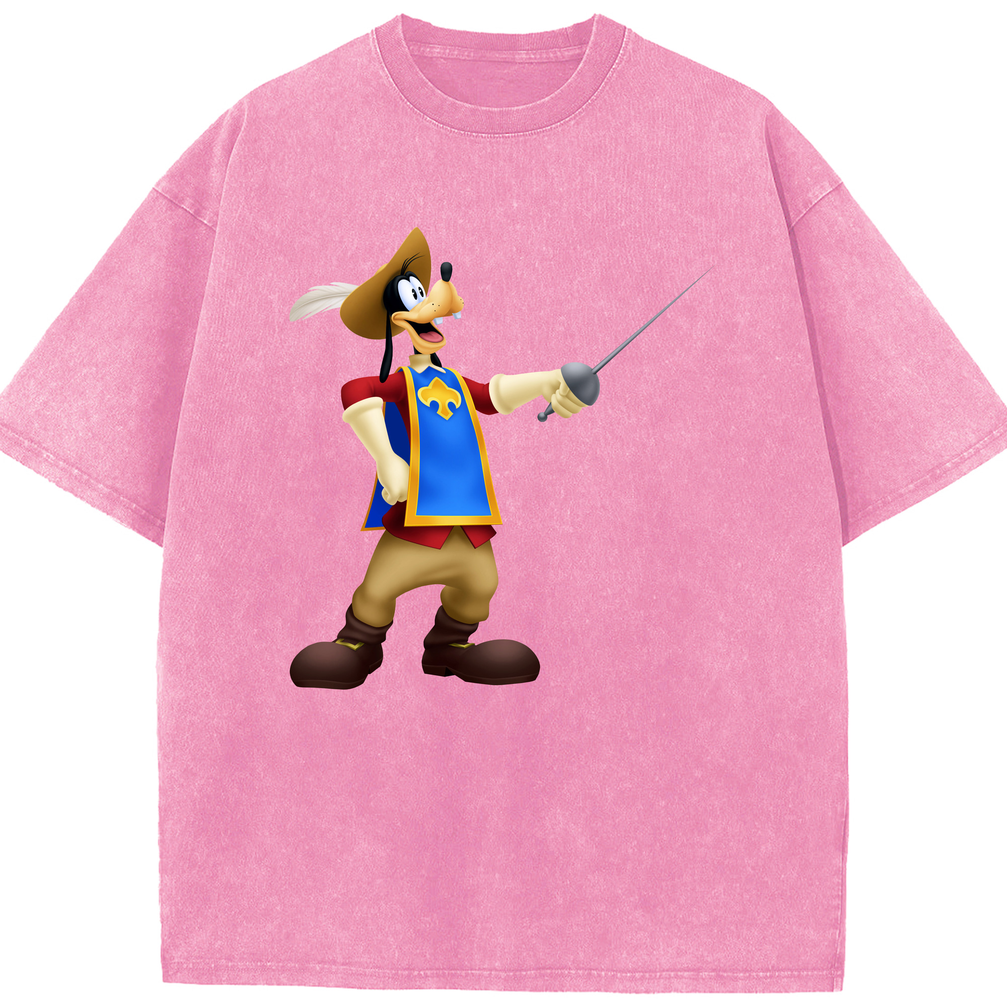 （画像用） ミッキーマウス Mickey Mouse 綿100% ヴィンテージ風 半袖Tシャツ（フロントプリント）